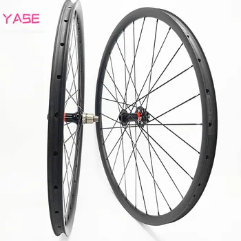 

YASE carbon disc wheel 27.5 mtb wheels NOVATEC D791SB 792SB boost 100x15 148x12 bicycle wheel 30x30mm tubeless wheelset carbon