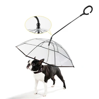

Adjustable Pet Umbrella Artifact Leash for Walking Dog In Rain Pet Rain Lovely Pet Supplies Waterproof Cat Dog Umbrella Raincoat