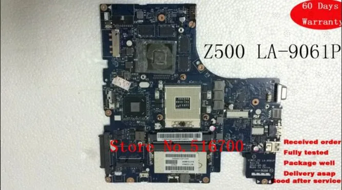 Рабочая материнская плата viwz1 _ Z2 LA 9061P для Lenovo Z500 11s90002540 90002540 100%