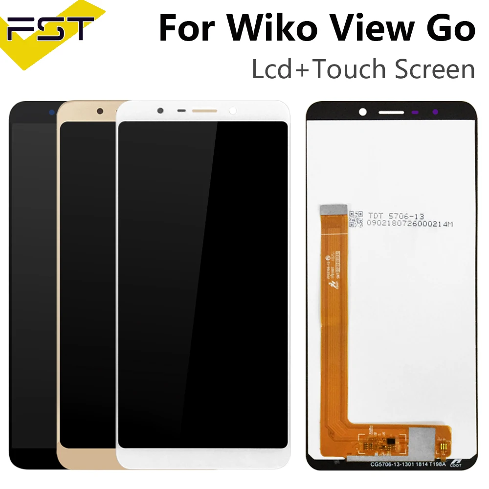 720*1440 для Wiko View Go ЖК-дисплей с сенсорным экраном дигитайзер Аксессуары для мобильных телефонов для Wiko View Go ЖК-экран сенсор
