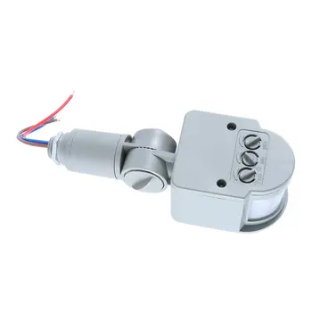 

Professional Motion Sensor Light Switch Outdoor AC 220V Automatic Infrared PIR Motion Sensor Switch With LED Light