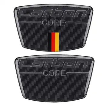 

Hot Car Emblem Stickers B Column Door Bumper Carbon Fiber Sticker For Mercedes For Benz C Class W205 C180 C200 C300 GLC