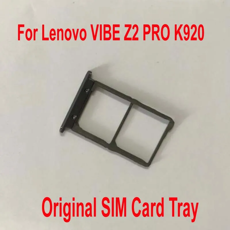 Original Best Working For Lenovo VIBE Z2 PRO K920 SIM Card Reader Tray Holder Slot Adaptors Phone Flex Cable Parts | Мобильные