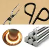 Makeup Scissors Practical Flat Tip Eyebrow Tweezer Clamp Clipper Makeup Scissor Hair Removal Tool 2