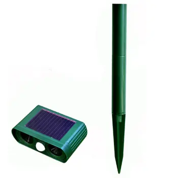 

Solar Mole Repeller Ultrasonic Sonic Vole Mouse Snake Repeller Outdoor Yard Pest Repellent Control Garden Supplies
