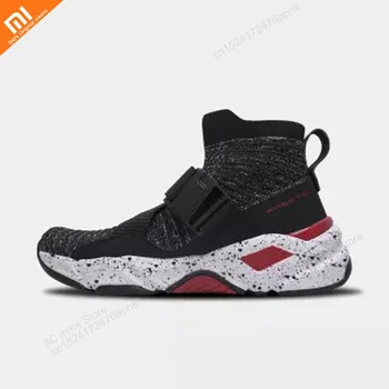 

Original xiaomi mijia magic belt buckle trend old shoes flying woven shoes magnetic buckle socks socks men's sports shoes smart