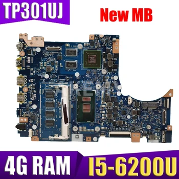 شراءAkemy TP301UJ اللوحة الأم ل ASUS TP301UA Q303UA الأصلي اللوحة الأم 4GB-RAM I5-6200U GT920M-2GB اختبار 100% العمل اللوحة الأم
