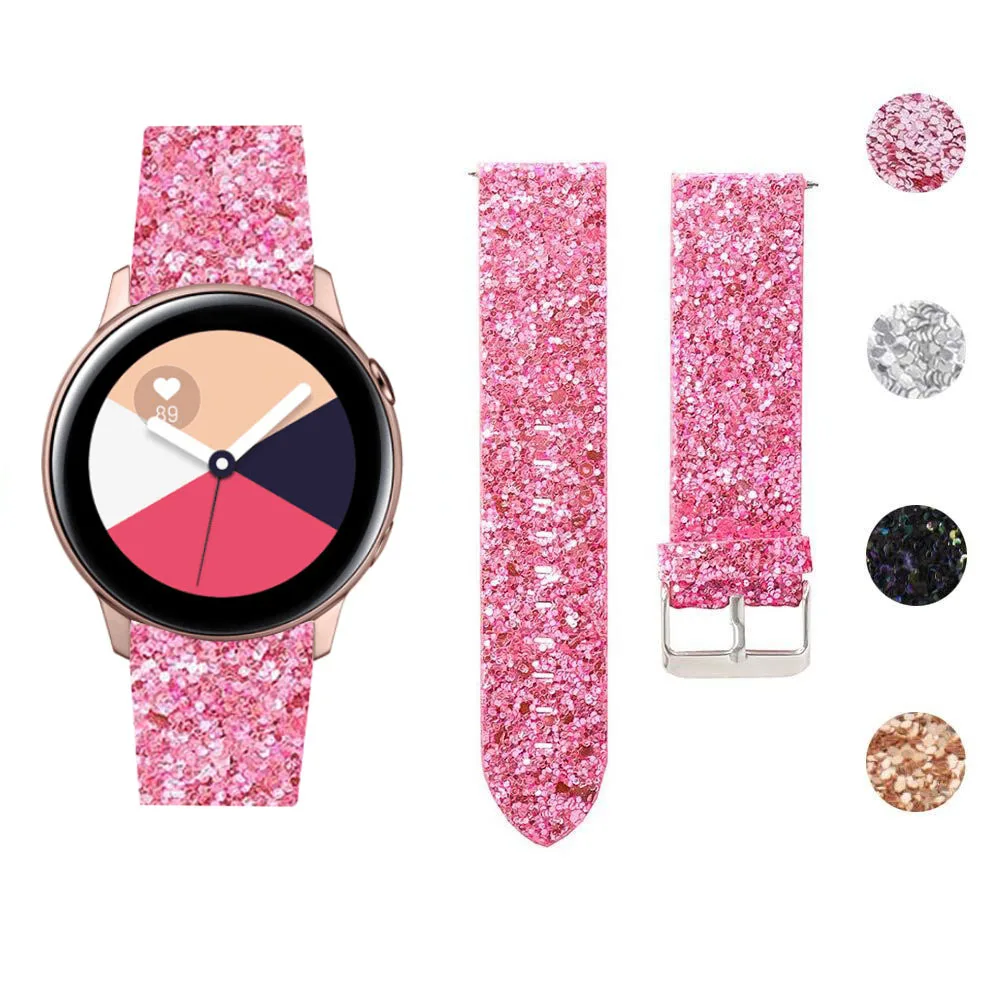 Кожаные ремешки для samsung Galaxy Watch активный ремешок 20 ремешок для часов, мм кожаные ремешки для Galaxy Watch 42 мм Смарт часы ремешок для женщин