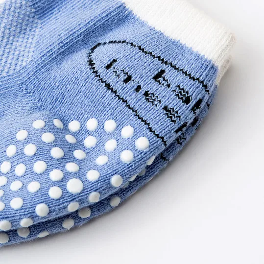Наколенники детские носки для новорожденных, Нескользящие и противоскользящие носки для детей, хлопковые носки для детей 0-3 лет
