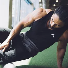 Детский спортивный жилет из чистого хлопка с эластичным соединением без рукавов