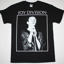 JOY DIVISION HERE THE YOUNG men ROCK новый заказ SMITHS Новая черная футболка Homme