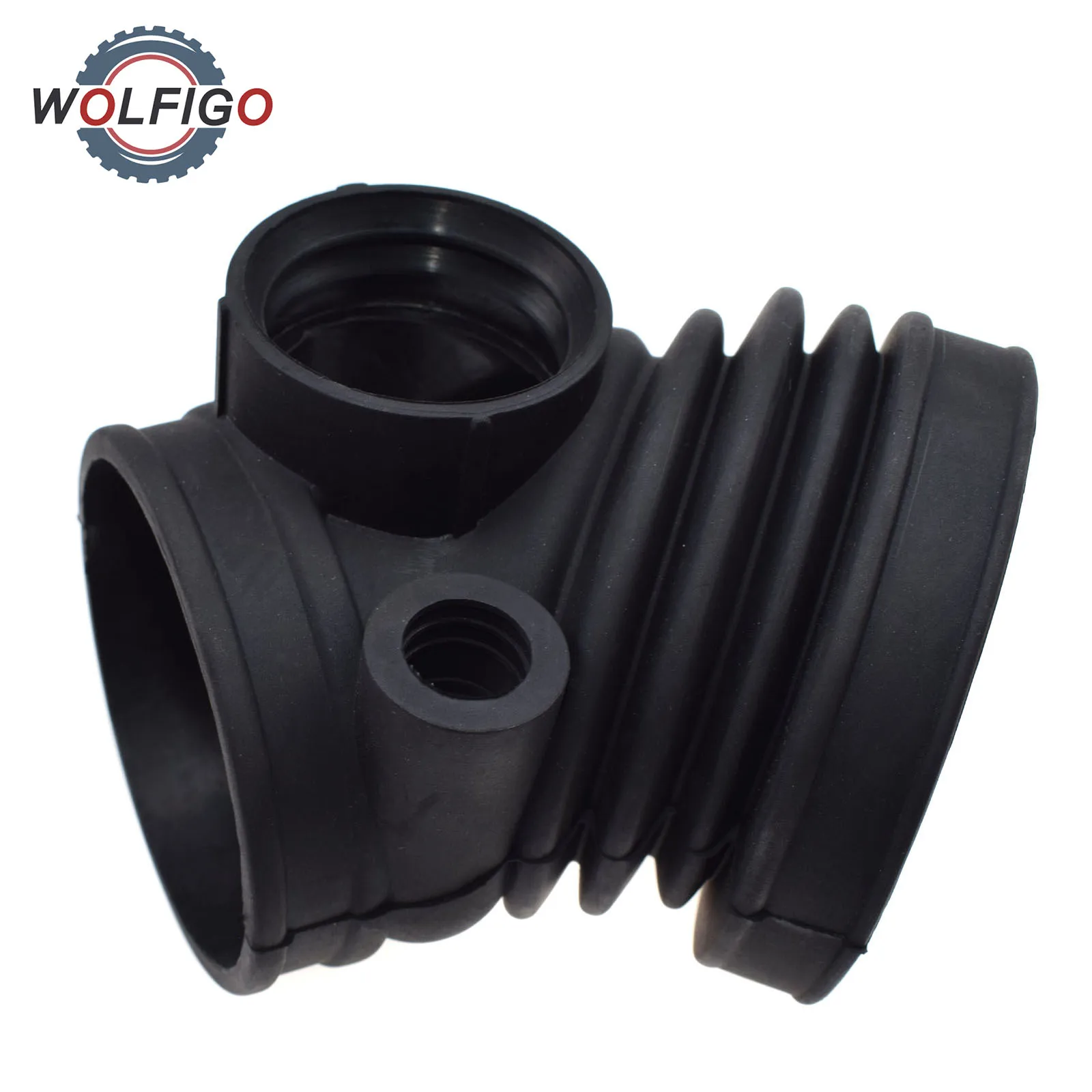 WOLFIGO Air Intake Rubber Boot Pipe Hose for BMW E39 520i 523i 528i E38 728i M52 19952003