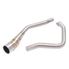 Escape Motorcycle Exhaust Front Connect Tube Head Link Pipe Stainless Steel Exhaust System For Yamaha Y16 Y16ZR 2021