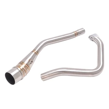 Escape Motorcycle Exhaust Front Connect Tube Head Link Pipe Stainless Steel Exhaust System For Yamaha Y16 Y16ZR 2021