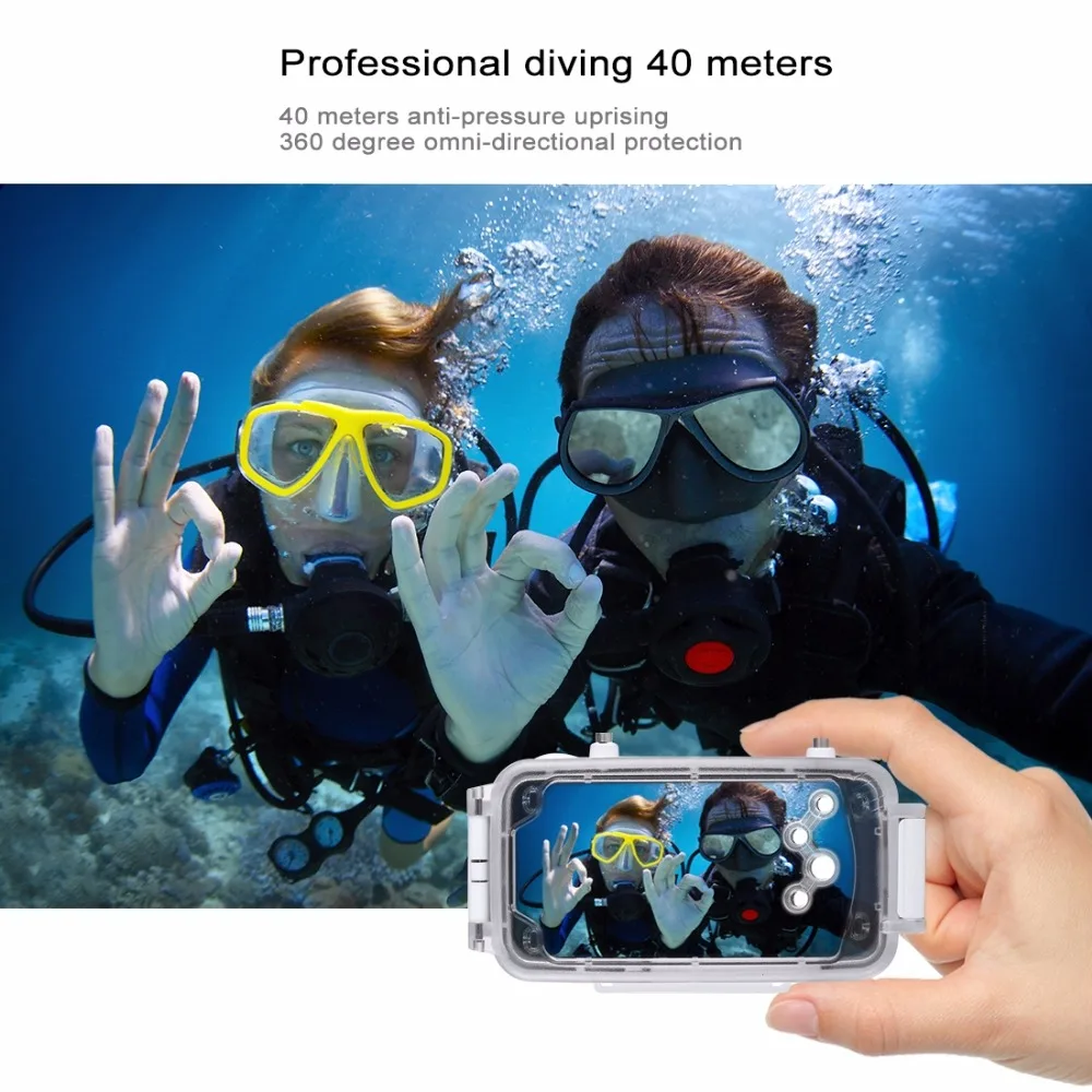 Waterproof Diving case for iphone 8plus (3)