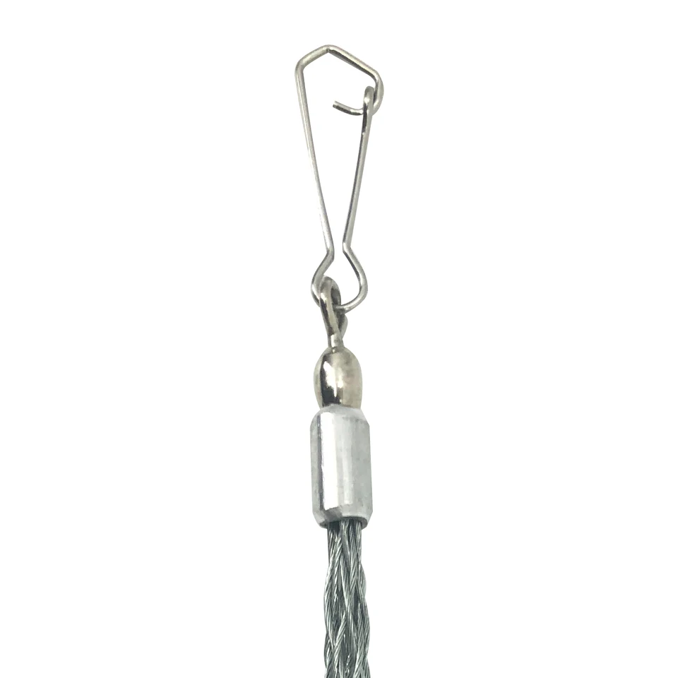 Kit De 6 Calcetines De Tracción Para Cables (4-21 Mm) - Acero Galvanizado Antideslizante, Ideal Para Electricistas Y Fontaneros