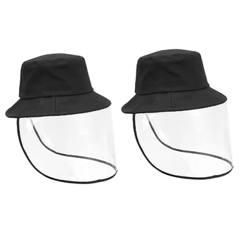 

2 Anti-Fog Dust Caps Full Face Masks Hats Hats Women's Bucket Hats