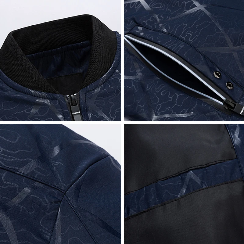 Mountainskin, новинка, мужская куртка, осень-весна, модные бейсбольные куртки, мужская повседневная приталенная куртка, брендовая одежда, M~ 4XL, SA801