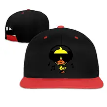 Музыка утка регулируемые дети хип-хоп бейсболки Snapback шляпа от солнца для мальчиков девочек красный
