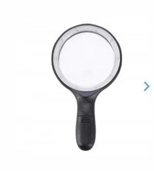 

Magnifying Glass with Light, 5X Handheld Large Magnifying Glass 10 LED Illuminated Lighted Magnifier for Macular Degeneration, S