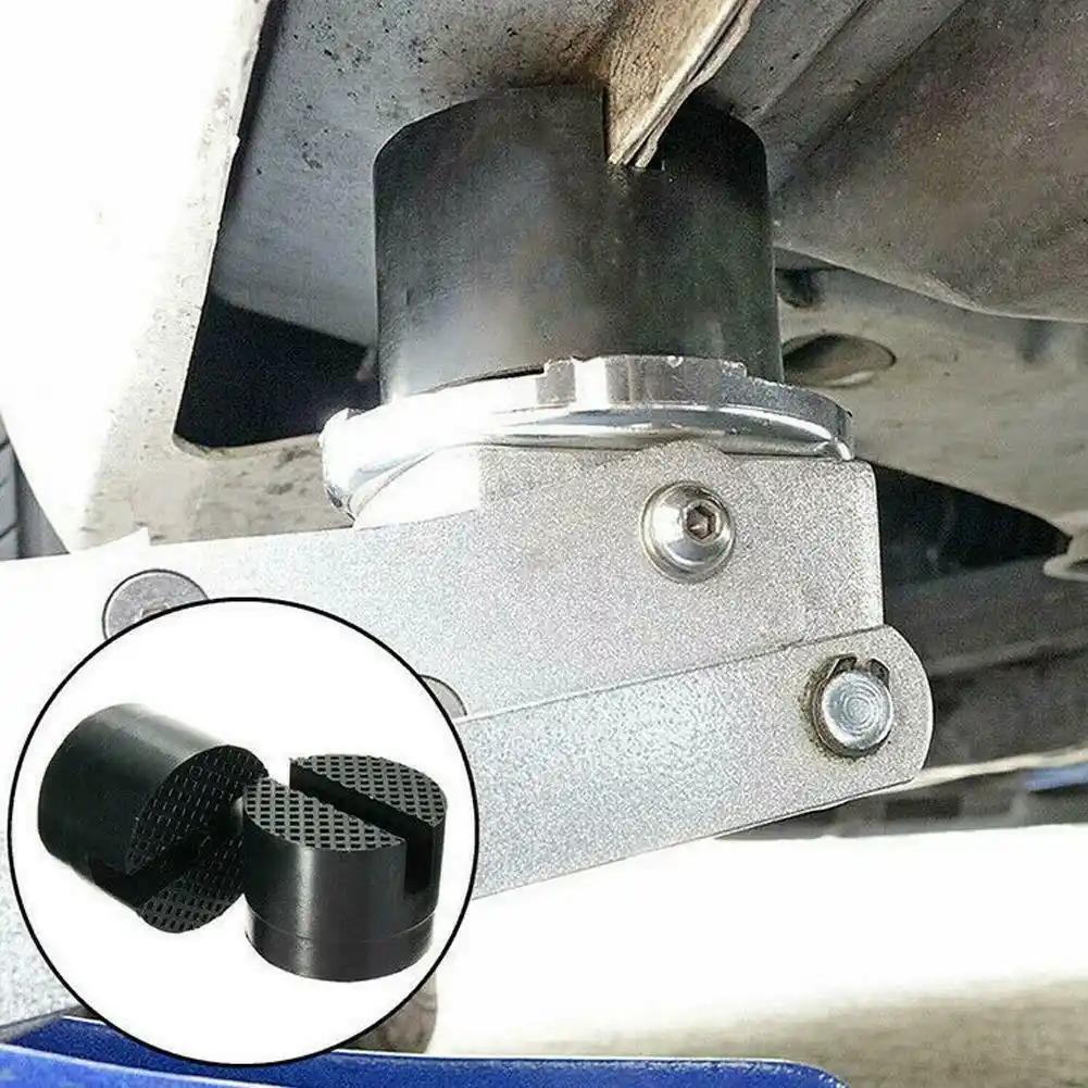 ユニバーサル車ジャックゴム支持ブロック車両溶接ジャッキリフティングディスクフレームプロテクターパッド修理ツールホイールドリー車ジャック Aliexpress