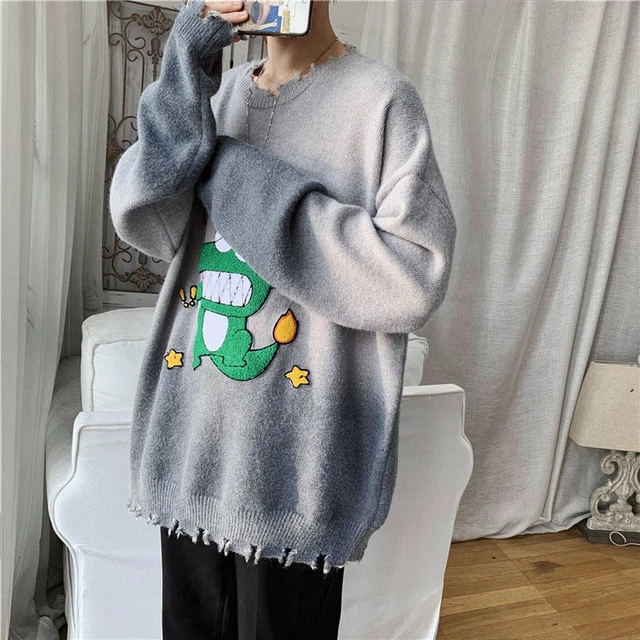 Fall Contrasting Colors Line Knitted Sweater O-Neck Pullover Sweater  Knitted Sweater For Men Pull Homme Winter Sweater Brand - AliExpress