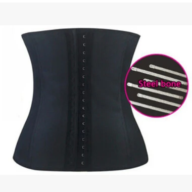 latex bustier corset steel boned waist corset leather sexy chest binder cinturon waste trainer gothic lingerie women tops 99005