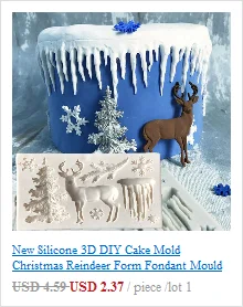 Экологичный DIY Снежинка хрустящая форма Nougat набор инструментов для выпечки конфет силиконовый кухонный набор инструментов для выпечки