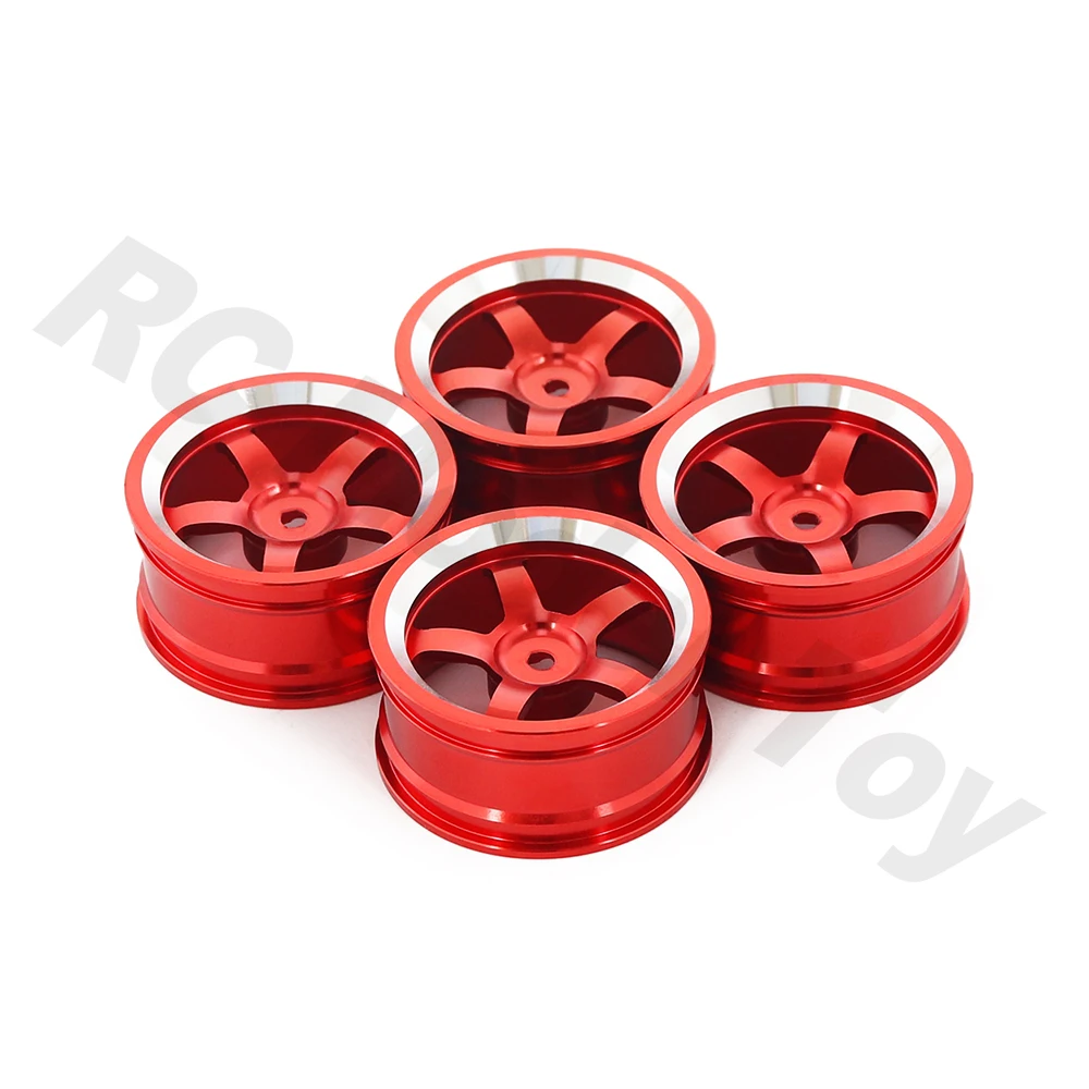 4 шт. 1:10 металлический обод колес для 1/10 RC Дрифтинг автомобиль HSP 94123 Tamiya 416 T4 Sakura D4 SC