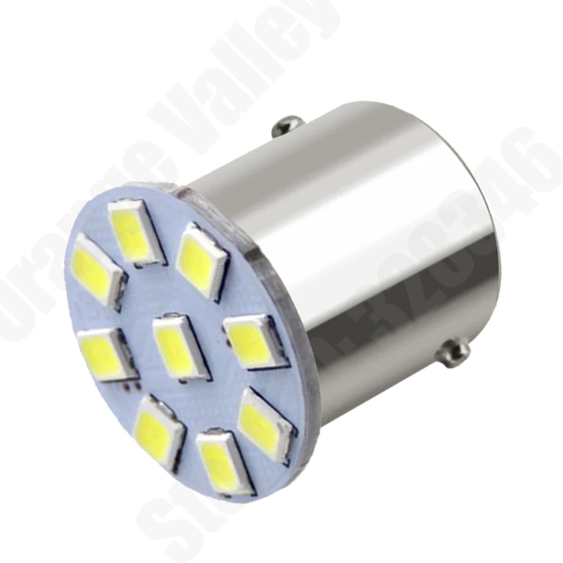 10 шт. 1156 BA15S P21W S25 7506 1619 Автомобильный светодиодный s светильник 9 2835 SMD задний