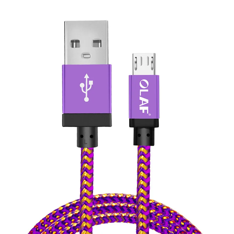 Micro USB кабель 1 м 2 м 3 м Плетеный Быстрый зарядный USB кабель для передачи данных для samsung S6 S7 Xiaomi LG планшет Android мобильный телефон usb зарядка
