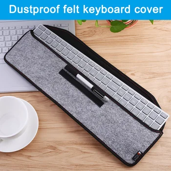 

Waterproof Felt Mesh Protection Sleeve Case for Apple Magic Keyboard Microsoft Surface KB VDX99