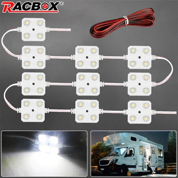 

12V 40LEDs Modules Interior Reading lights Bright White Easy Install Advertising Lamp For Vans Boats Caravans Trailers Lorries