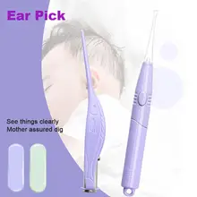 Стиль Практичный детский Очиститель воска для удаления уха инструмент фонарик удалитель ушной серы светящаяся кюретка светящаяся ложка