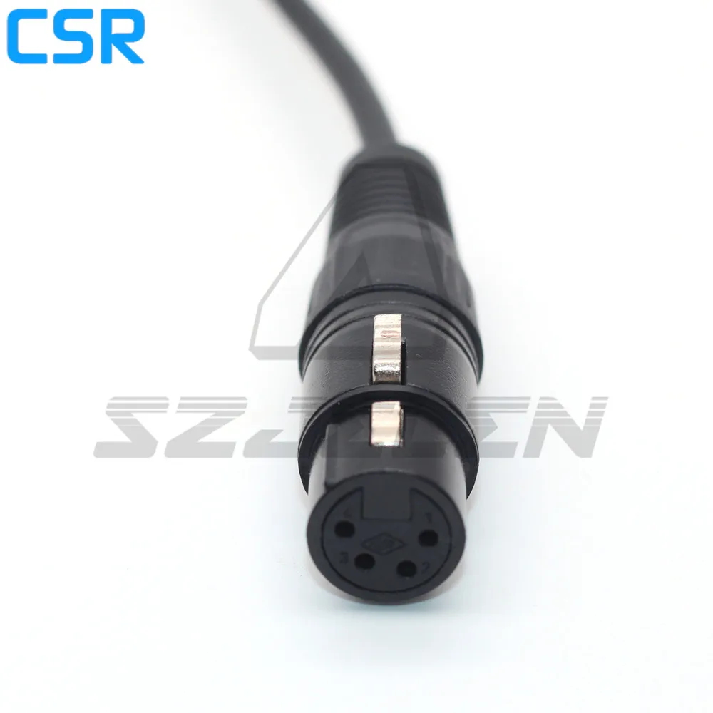 Камера sony/ARRI AMIRA 12V power Hirose 4pin to xlr 4pin female для камеры шнур питания для монитора