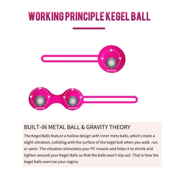 Kegel Balls Smart Geisha Ball Chinese Vaginal Balls Medical Tighten Exercise Intimate Goods Machine Sex Toys for Adults Women 3