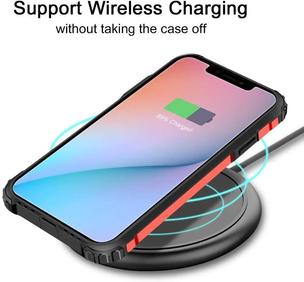 Чехол Scorpio Armor для Apple iPhone 11 Pro Max X XS XR 8 7 Plus 6 6S 5 5S SE военный класс прочный защитный чехол для телефона 100 шт