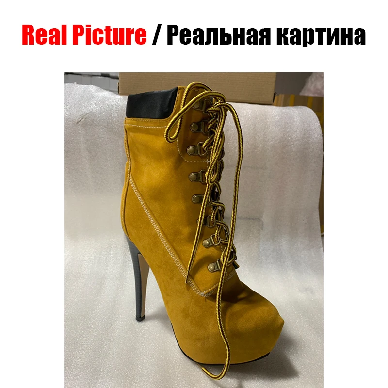 SARAIRIS/новое плюс размер 34–47 с металлическими украшениями Обувь на шнурках