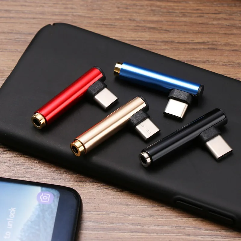 usb type C до 3,5 мм аудио кабель адаптер практичный AUX разъем для наушников адаптер портативный аудио кабель адаптер для huawei