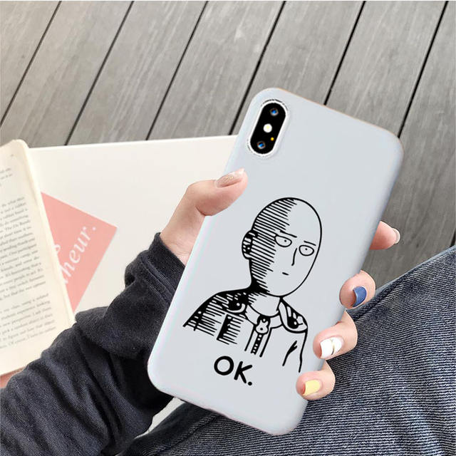 ONE PUNCH MAN THEMED IPHONE CASE (5 VARIAN)