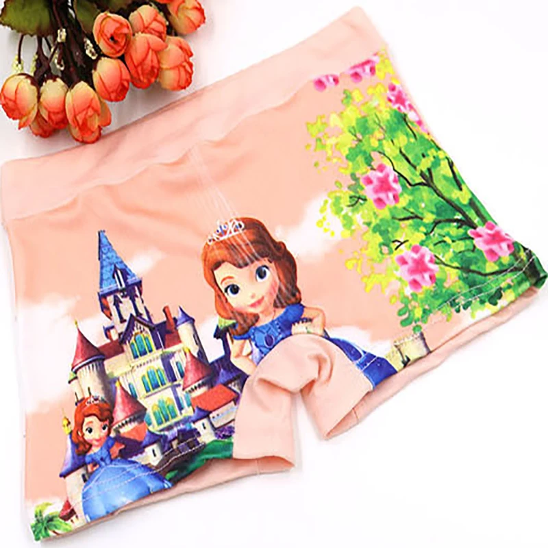 1 Pcs/Lot Girls Underwear Princess Children Kids Baby Soft Panties Girls Boxer Underwear Wholesale Kids Underwear Underwear Kids