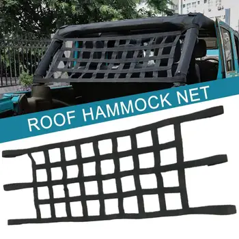 

Multifunction Roof Car Rack Hammock Net Protective Net Heavy Duty Cargo Net Cover For Wranlger TJ JK JL 1997-2019