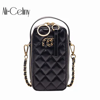 

Hand Rhombic Chain Women's For Bag 2020 New Leisure Small Square Bag Single Shoulder Messenger Bag