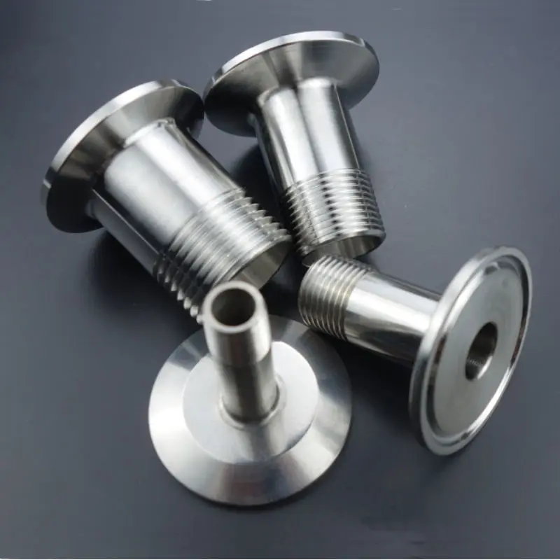 

DN15 - DN50 304 Sanitary Stainless Steel Male Threaded Pipe Fitting Thread Ferrule