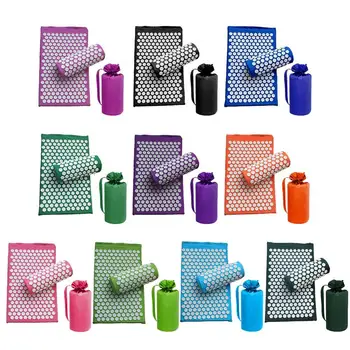 

3pcs/set Hot Sale Yoga Mats Wear-resistant Portable Spike Relieve Stress Pain Pad Lotus Acupuncture Massage Yoga Pillow