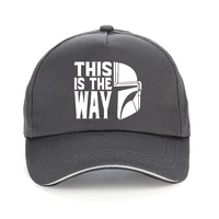 Unisex Hats For Men Women Hip-Hop Adjustable Baseball Cap Breathable Quick-dry Mandalorian ​Gorras Hombre Casquette Homme кепка 2