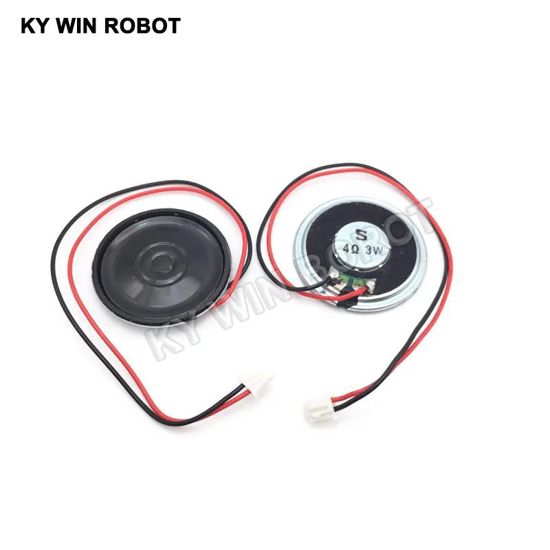 2pcs/lot New Ultra-thin speaker 4 ohms 3 watt 3W 4R speaker Diameter 40MM 4CM thickness 5MM with PH2.54 terminal wire length 20C 2pcs lot new ultra thin mini speaker 4 ohms 2 watt 2w 4r speaker diameter 36mm 3 6cm thickness 5mm