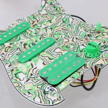 

Guitar Pickguard 3 Ply 11 Holes 2 Single Pickup 1 Pickup SSH