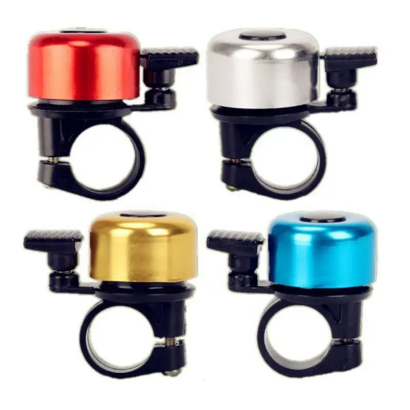 Red and blue high-quality and durable bicycle bells, bicycle safety accessories, adjustable and easy to install