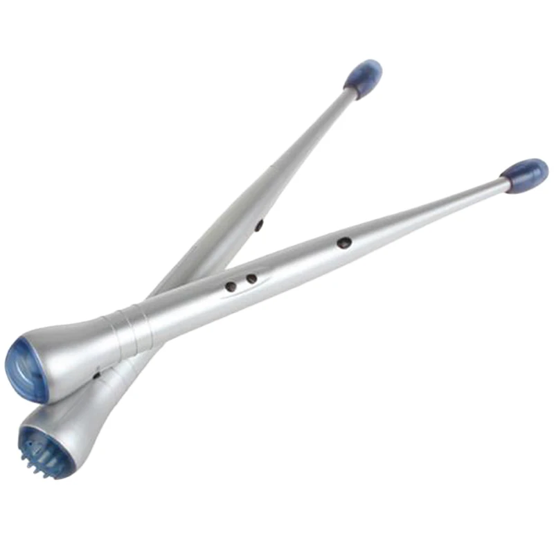 

Children Drum Sticks Electronic Air Rhythm Sticks Drum Rock Beat Drum Sticks Gimmick for Children Kid Toy (No Battery)
